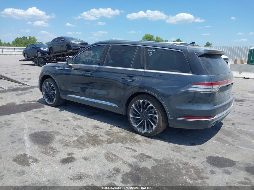 Vin: 5lm5j7wc6pgl26148, lot: 46018664, lincoln aviator reserve 20233