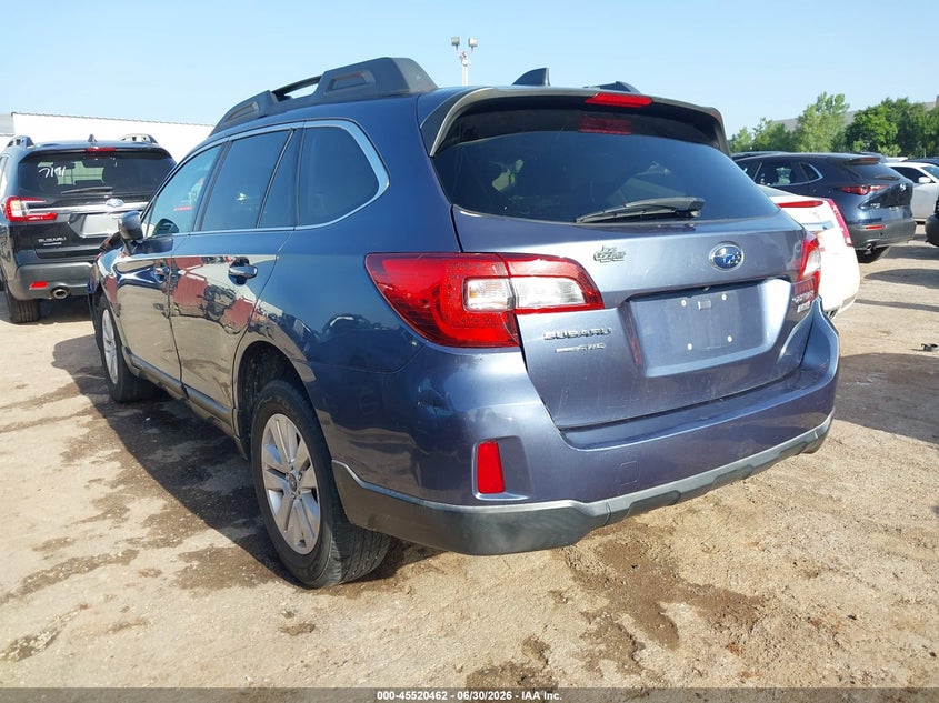 Vin: 4s4bsacc1h3323526, lot: 46018678, subaru outback 2.5i premium 20173