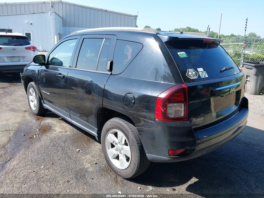 Vin: 1c4njceb4hd160384, lot: 46018679, jeep compass latitude fwd 20173