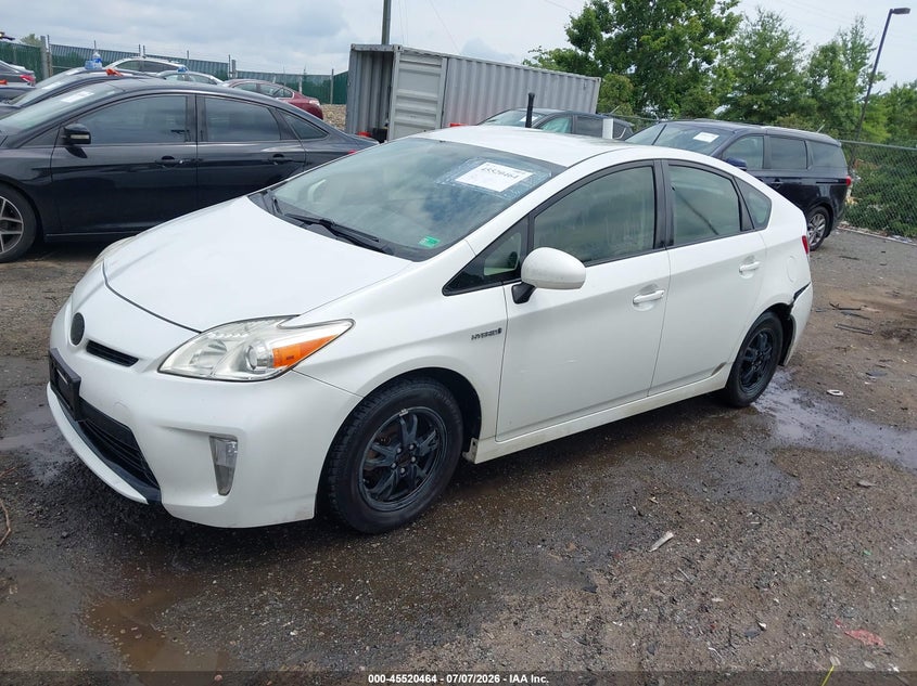 2012 Toyota Prius Three JTDKN3DU5C1510318 photo 1