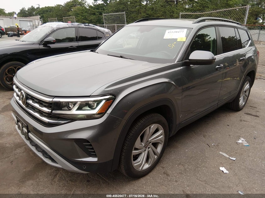 2022 VOLKSWAGEN ATLAS auction photo 2