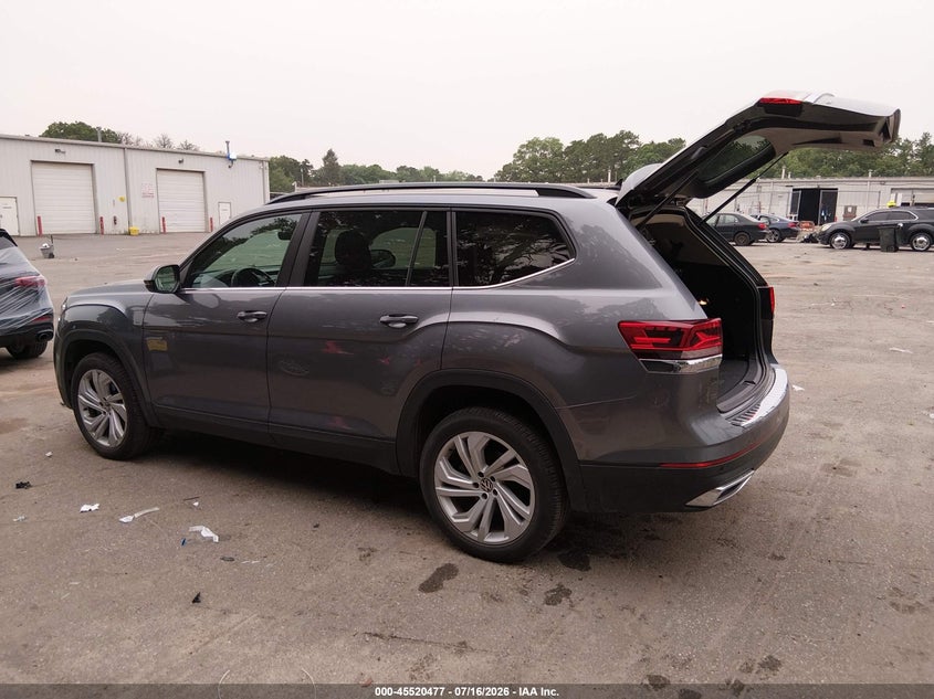 2022 VOLKSWAGEN ATLAS auction photo 3