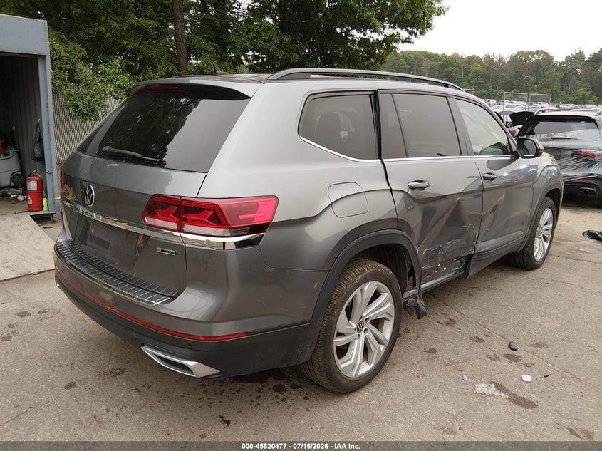 2022 VOLKSWAGEN ATLAS auction photo 4