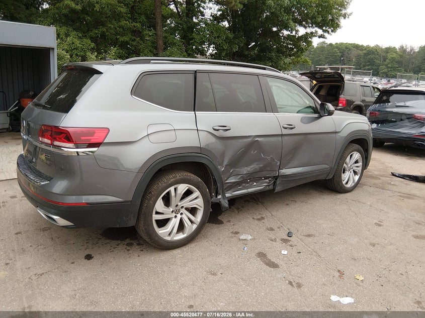 2022 VOLKSWAGEN ATLAS auction photo 6