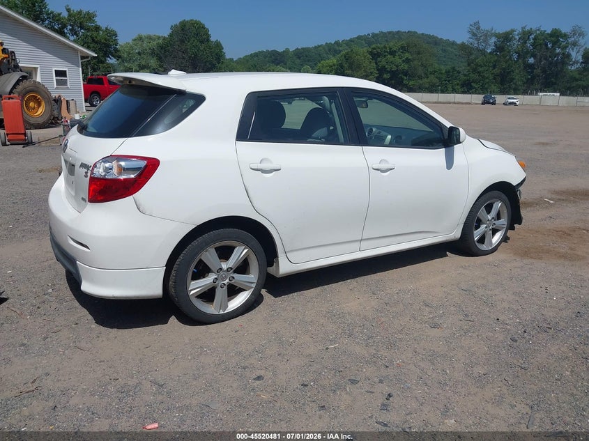 Vin: 2t1le4ee5ac018625, lot: 46018697, toyota matrix s 20104