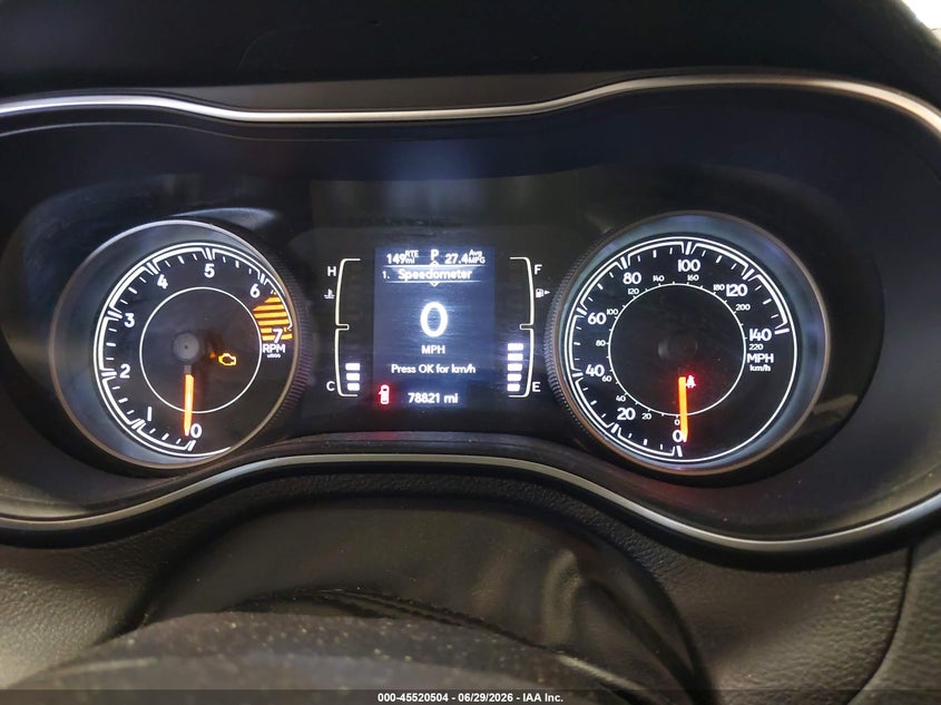 2019 JEEP CHEROKEE auction photo 7