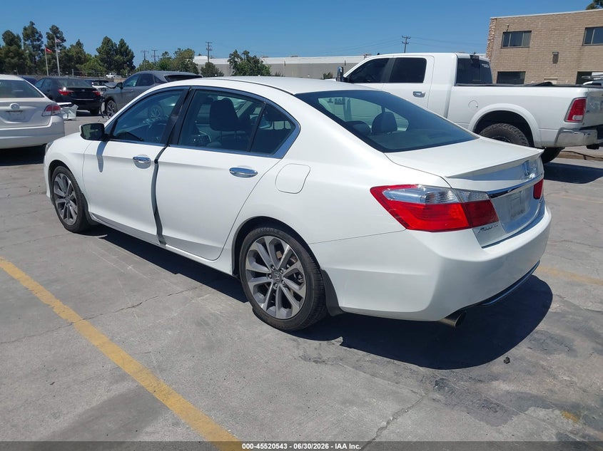 2015 HONDA ACCORD auction photo 3