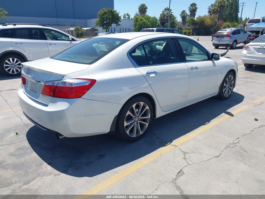 2015 HONDA ACCORD auction photo 4