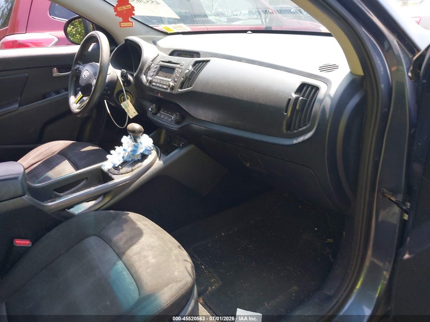 2012 KIA SPORTAGE SPORT UTILITY VEHICLE 2.4L I-4 DOHC, VVT, 176HP