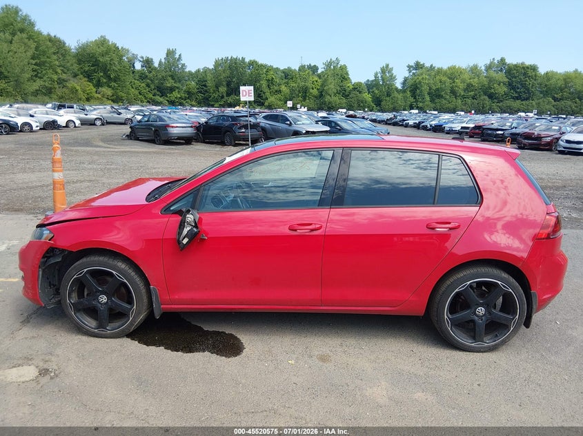 2015 Volkswagen Golf Tdi Se 4-Door VIN: 3VWRA7AU3FM028828 Lot: 45520575