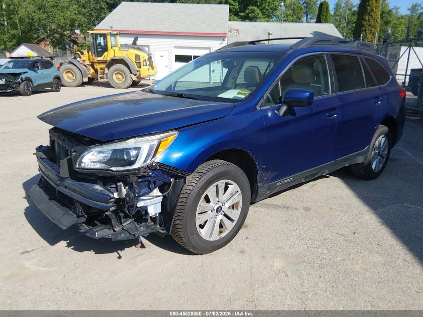 Vin: 4s4bsaec9f3278720, lot: 46018795, subaru outback 2.5i premium 20152
