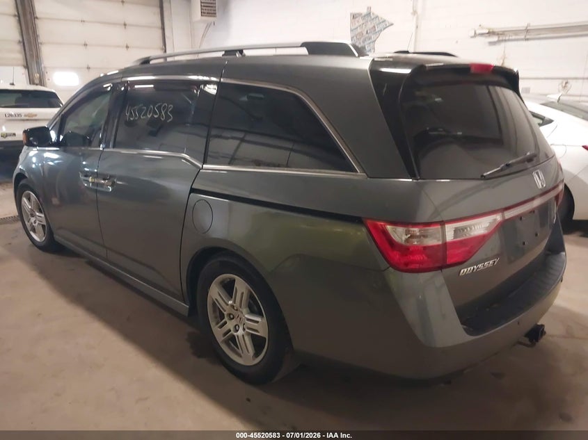 Vin: 5fnrl5h99bb041648, lot: 46018799, honda odyssey touring/touring elite 20113