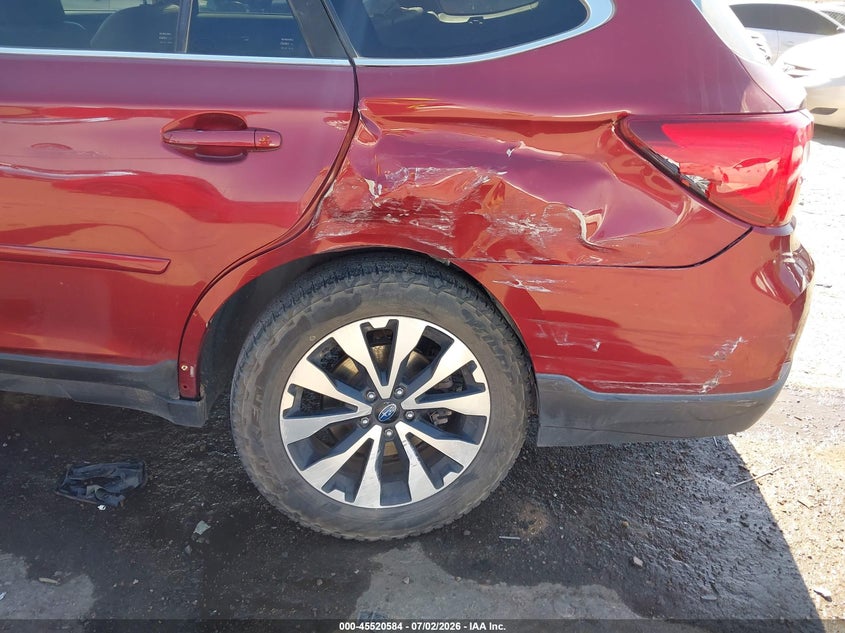 2017 SUBARU OUTBACK auction photo 6