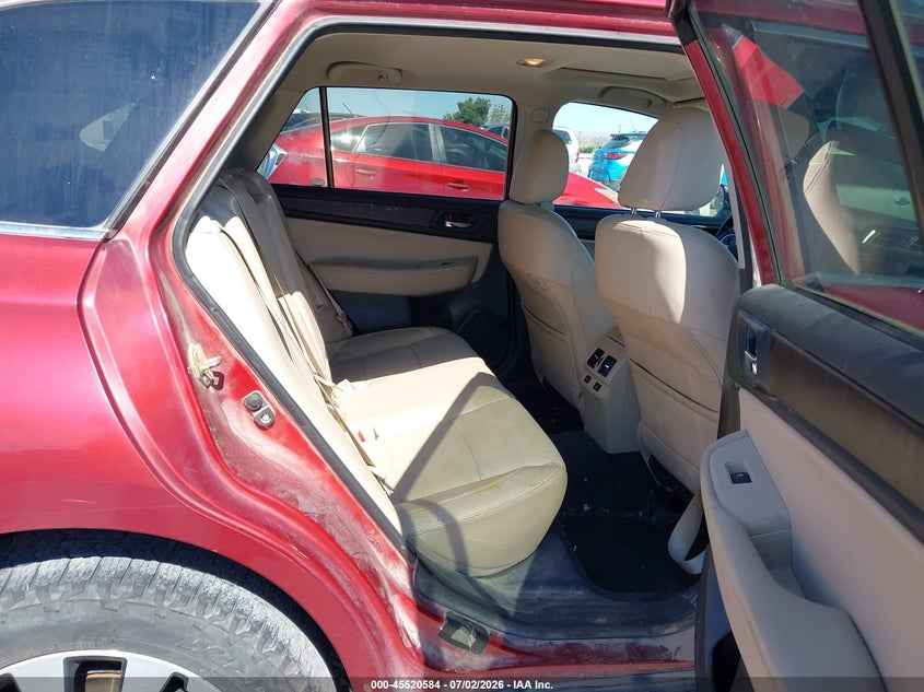 2017 SUBARU OUTBACK auction photo 8