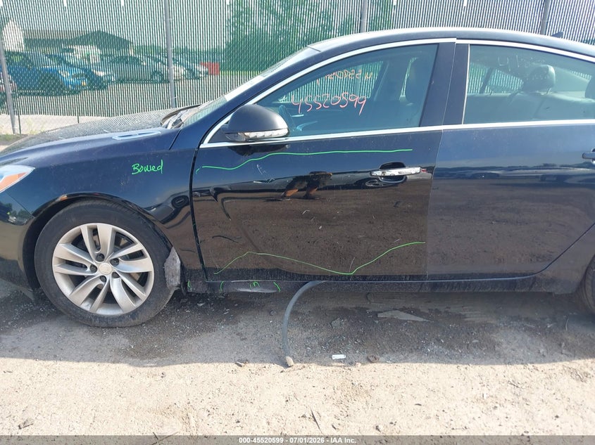 2014 Buick Regal Turbo VIN: 2G4GK5EX2E9256046 Lot: 45520599