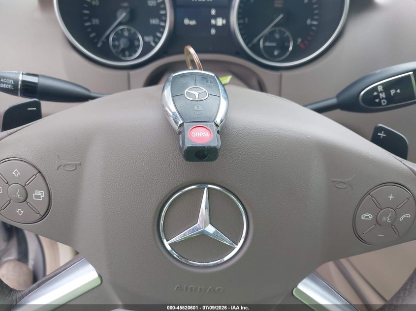 2009 Mercedes-Benz Ml 350 4Matic VIN: 4JGBB86E19A527827 Lot: 45520601
