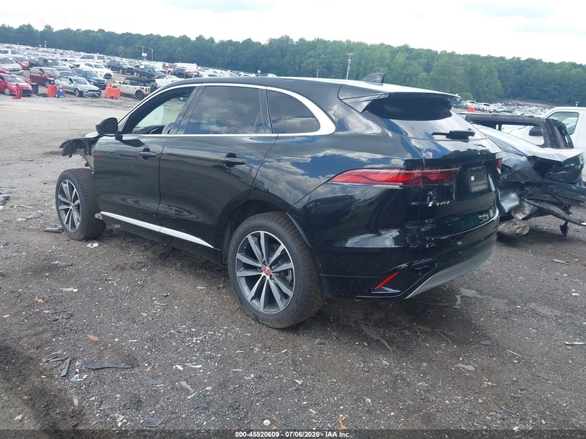 Vin: sadcj2ex1pa706723, lot: 46018825, jaguar f-pace s p250 awd automatic 20233