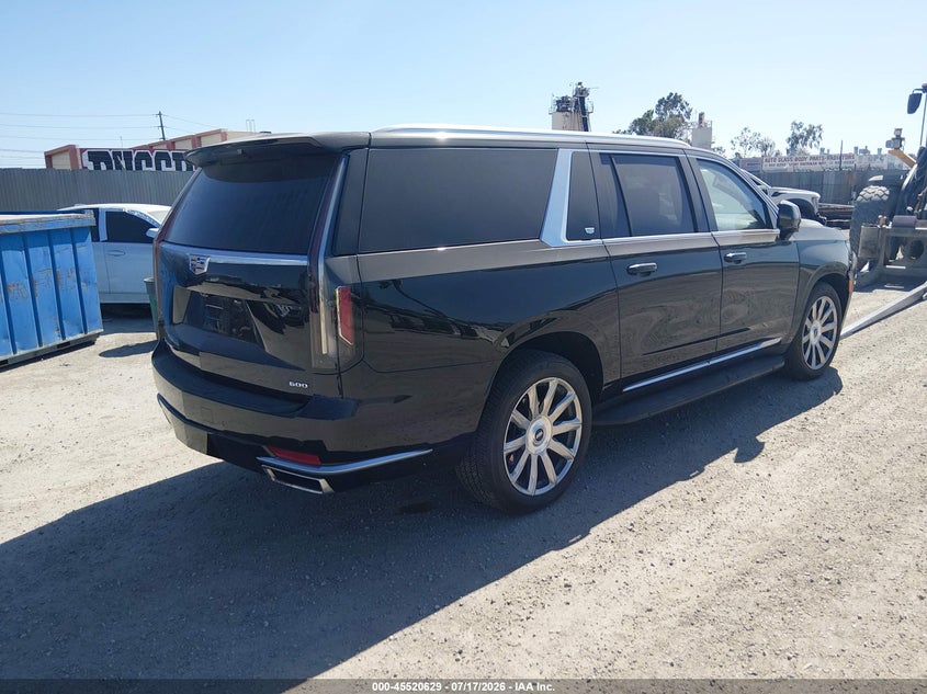 Vin: 1gys4mkl8pr483863, lot: 46018845, cadillac escalade esv 4wd premium luxury platinum 20234