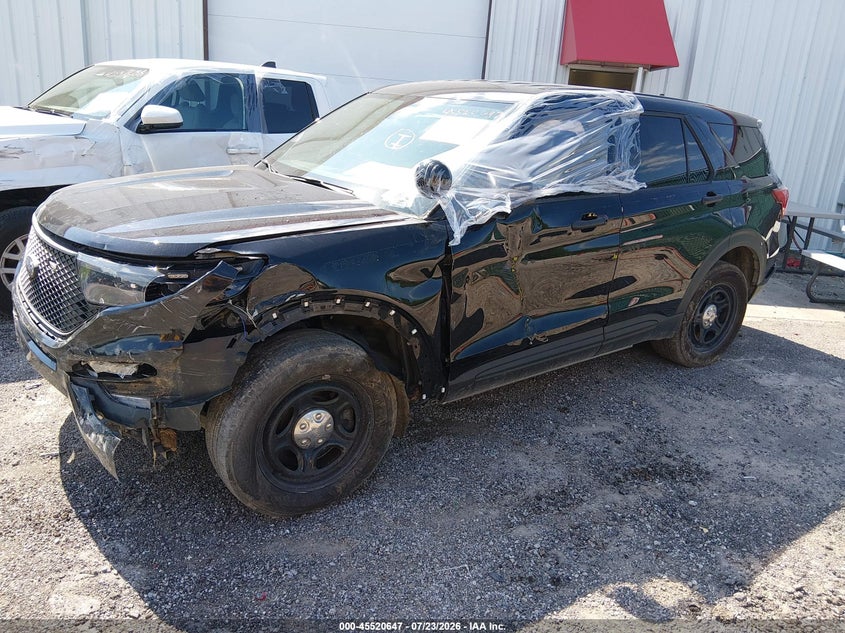 Vin: 1fm5k8ab1nga43710, lot: 46018863, ford police interceptor utility 20222