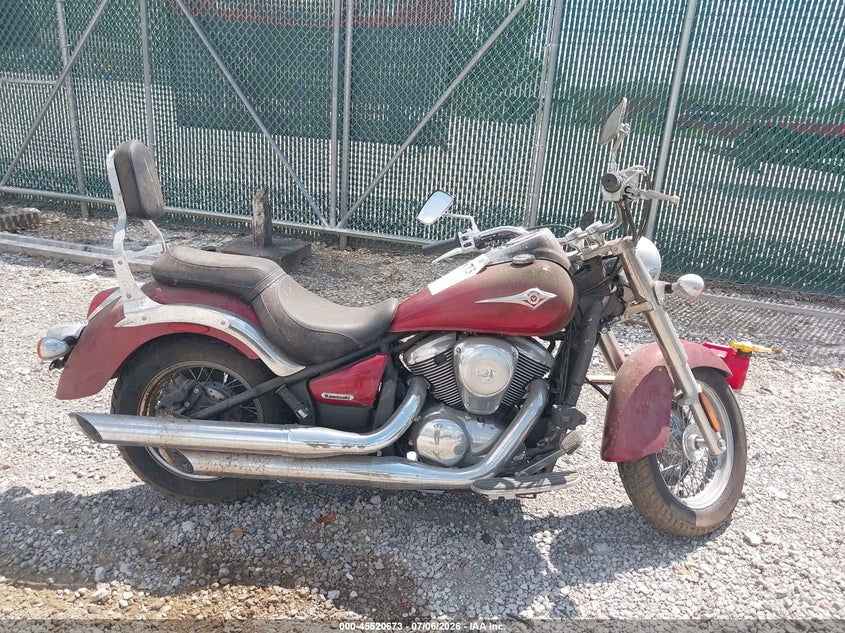2008 Kawasaki Vn900 B VIN: JKAVN2B178A036292 Lot: 45520673
