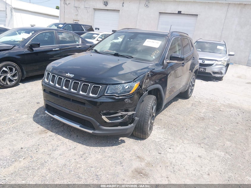 Vin: 3c4njdcb5lt222015, lot: 46018947, jeep compass limited 4x4 20202