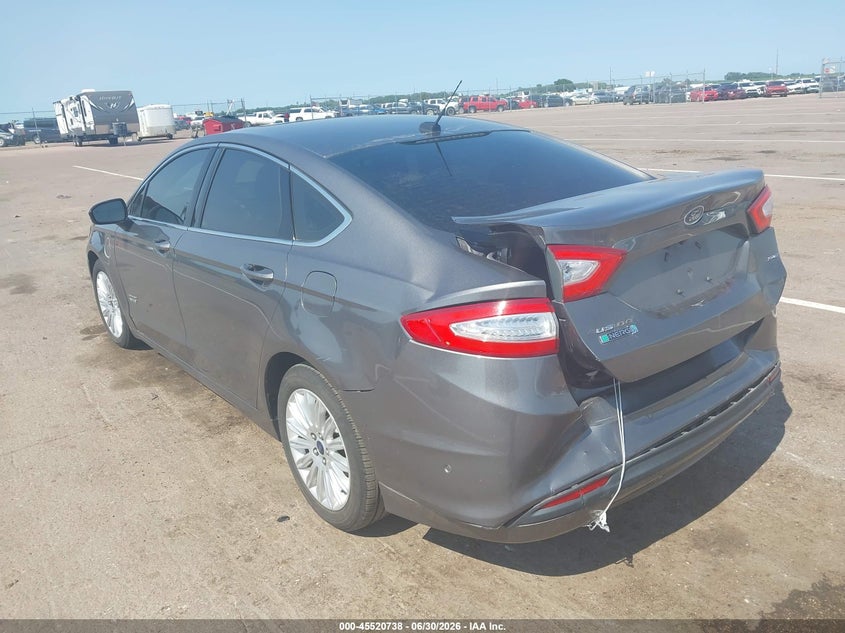 2013 FORD FUSION ENERGI auction photo 3