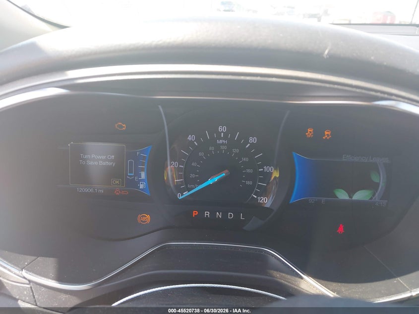2013 FORD FUSION ENERGI auction photo 7
