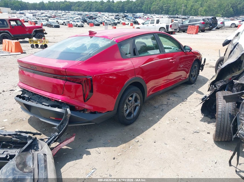 Vin: 3kpft4de6se188242, lot: 46018960, kia k4 lxs 20254