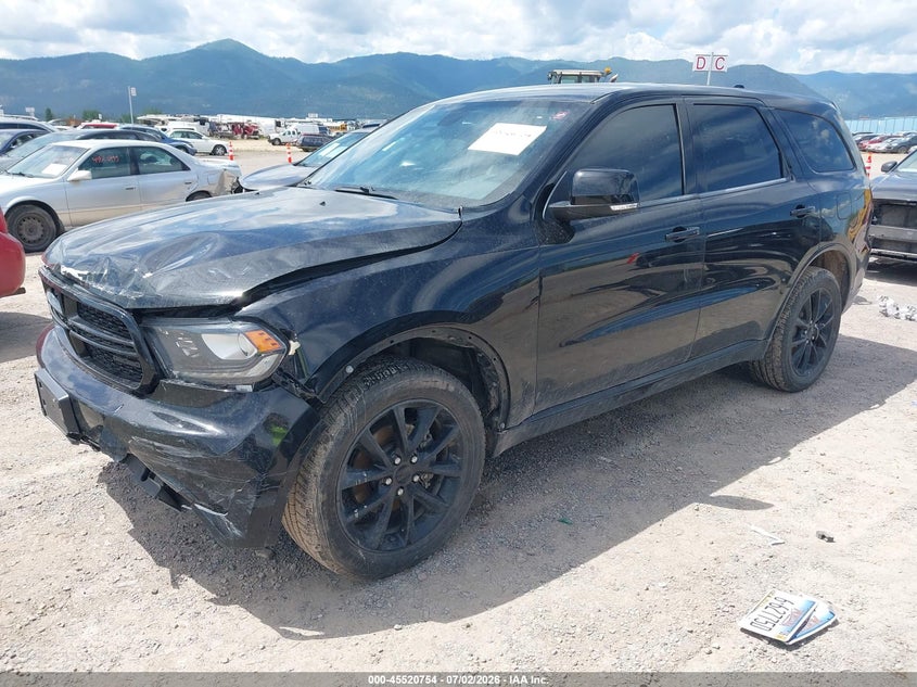 Vin: 1c4rdjdg7hc820580, lot: 46018970, dodge durango gt awd 20172