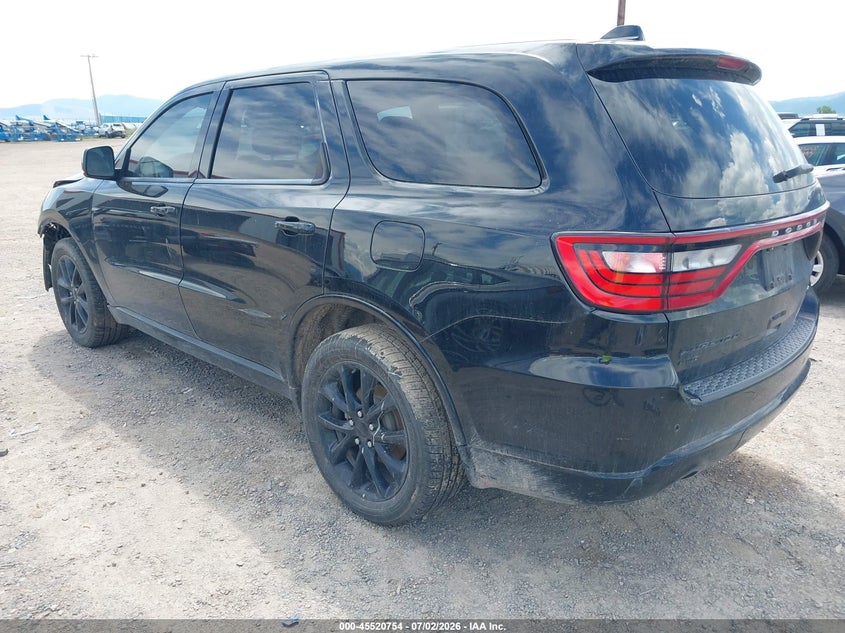 Vin: 1c4rdjdg7hc820580, lot: 46018970, dodge durango gt awd 20173