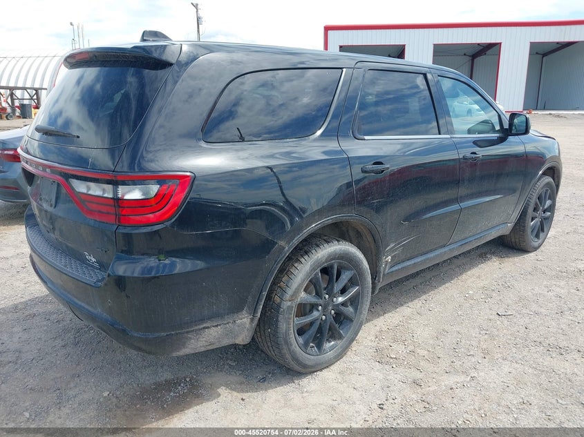 Vin: 1c4rdjdg7hc820580, lot: 46018970, dodge durango gt awd 20174