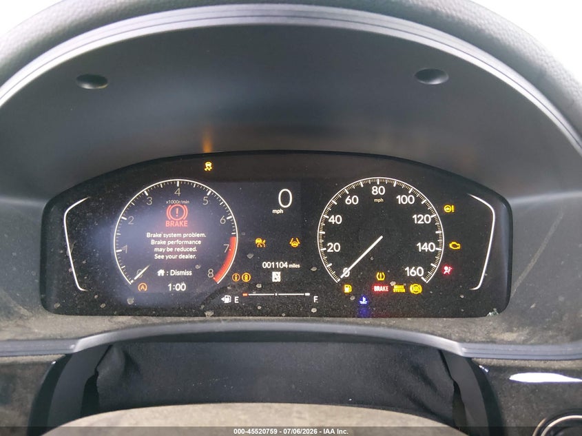 2026 HONDA CIVIC SEDAN 2.0L I-4 DI, DOHC, VVT, 150HP