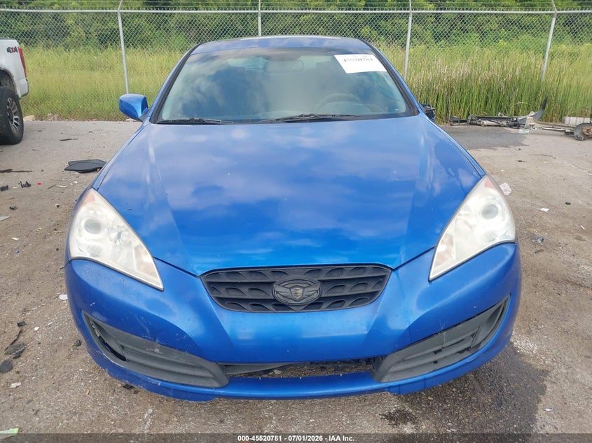 2011 Hyundai Genesis 2.0T Premium VIN: KMHHT6KD9BU044115 Lot: 45520781