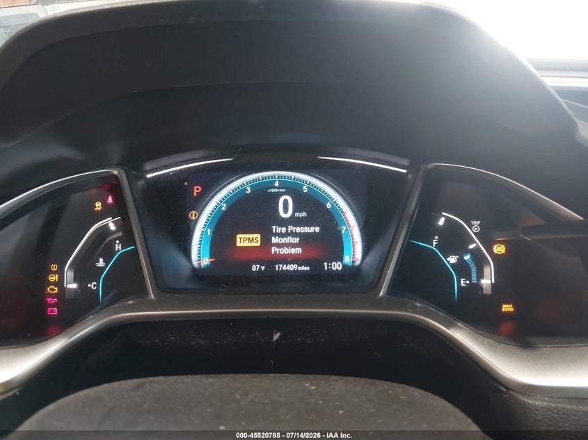 2016 Honda Civic Ex-T VIN: 2HGFC3B31GH358032 Lot: 45520785