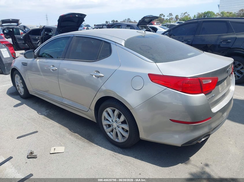 Vin: 5xxgm4a71eg326885, lot: 46019011, kia optima lx 20143