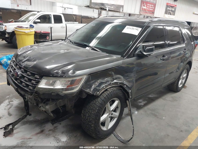 Vin: 1fm5k8d83hgb94214, lot: 46019013, ford explorer xlt 20172