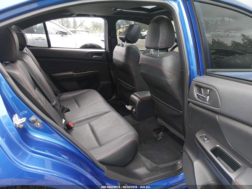 2015 Subaru Wrx Limited VIN: JF1VA1G65F9802878 Lot: 45520814