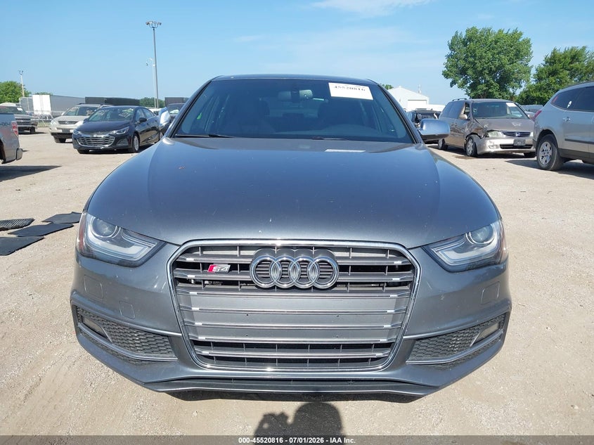 2013 Audi S4 3.0T Premium Plus VIN: WAUBGAFL7DA130866 Lot: 45520816