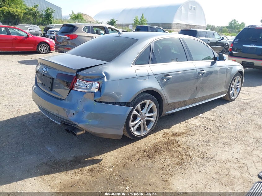 Vin: waubgafl7da130866, lot: 46019032, audi s4 3.0t premium plus 20134