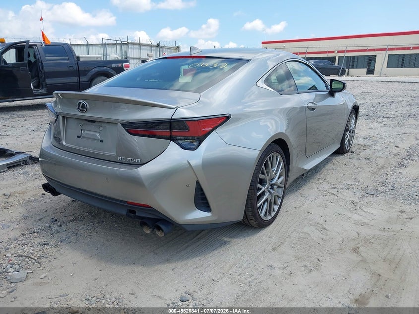 2019 LEXUS RC 350 auction photo 4