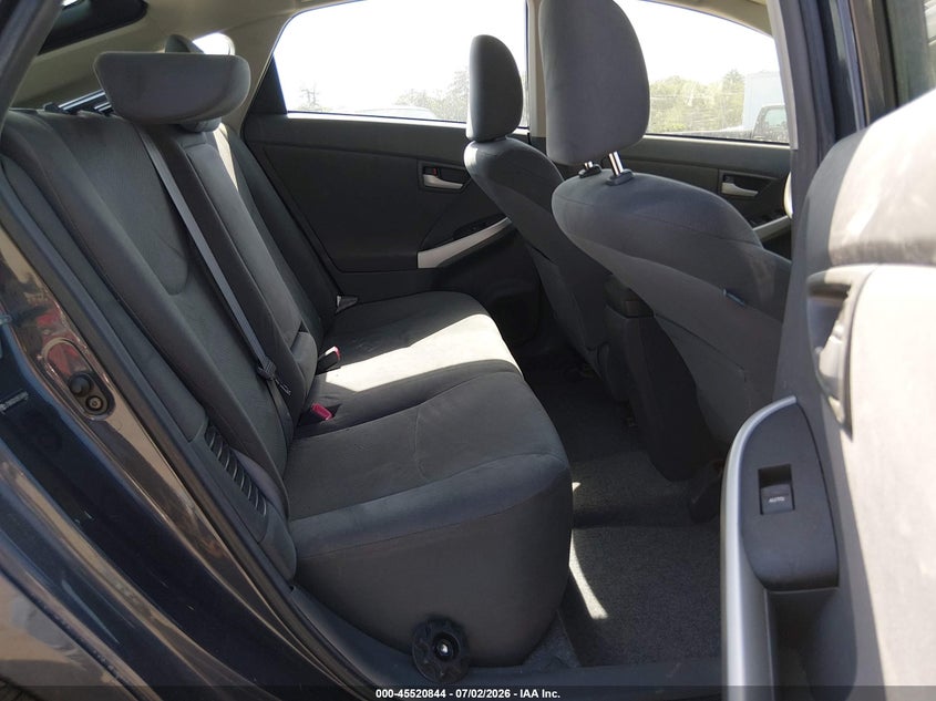 2011 TOYOTA PRIUS HATCHBACK 1.8L I-4 DOHC, VVT, 98HP