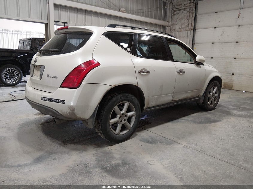 2005 NISSAN MURANO auction photo 4