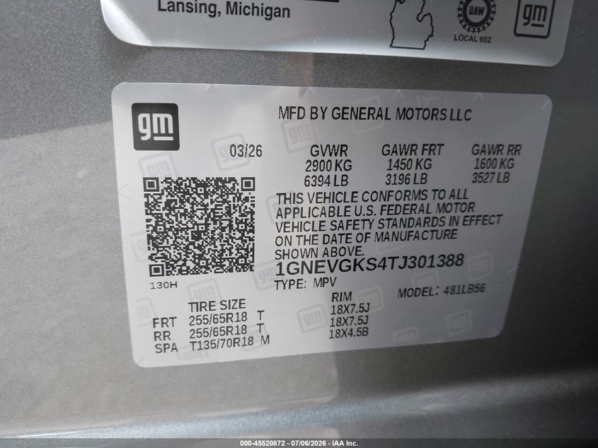 AtlanticExpress - Chevrolet Traverse