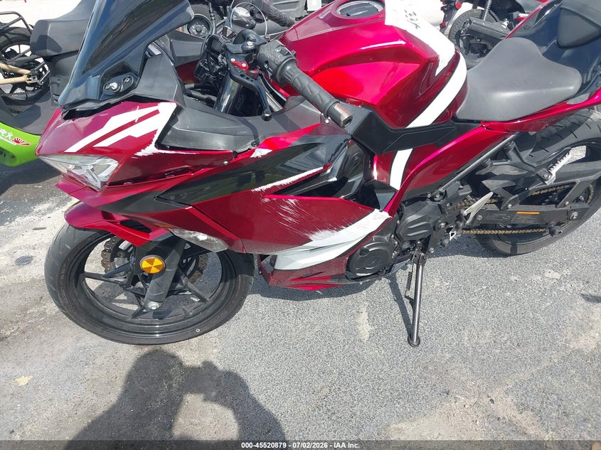2019 Kawasaki Ex400 VIN: JKAEXKG15KDA32253 Lot: 45520879