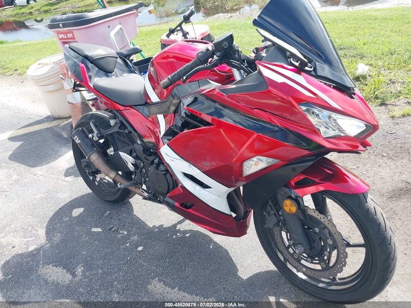 2019 Kawasaki Ex400 VIN: JKAEXKG15KDA32253 Lot: 45520879