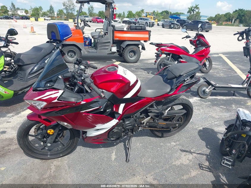 2019 Kawasaki Ex400 VIN: JKAEXKG15KDA32253 Lot: 45520879