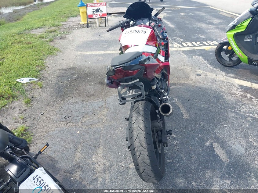 2019 Kawasaki Ex400 VIN: JKAEXKG15KDA32253 Lot: 45520879