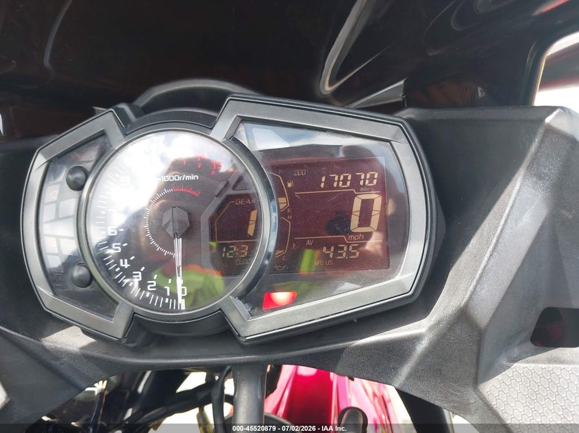 2019 Kawasaki Ex400 VIN: JKAEXKG15KDA32253 Lot: 45520879