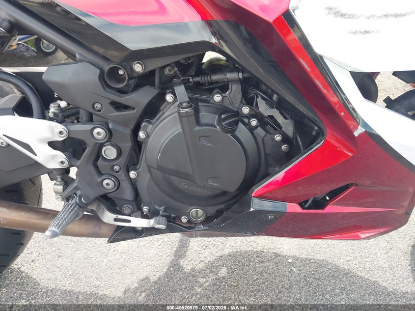 2019 Kawasaki Ex400 VIN: JKAEXKG15KDA32253 Lot: 45520879