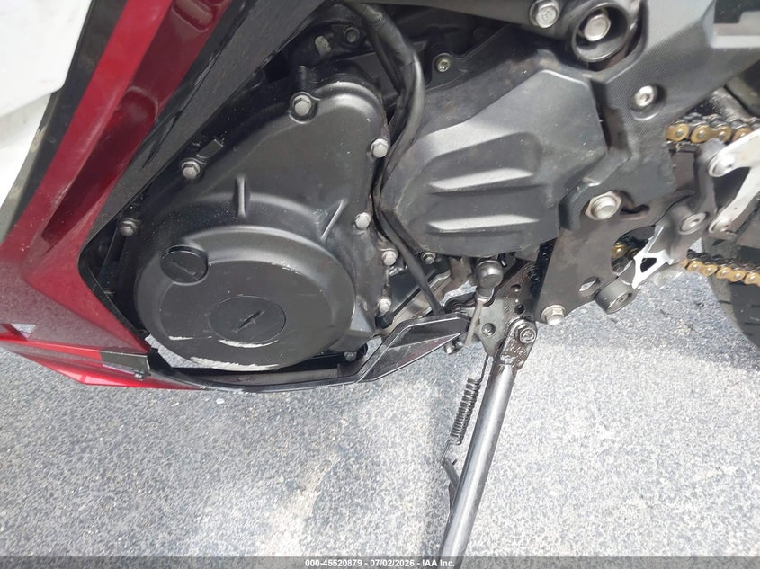 2019 Kawasaki Ex400 VIN: JKAEXKG15KDA32253 Lot: 45520879